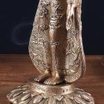 Pure Brass Standing Lord Buddha Statue | 11" Height | Fully Engraved Design | Sacred Art Collection | Traditional Craftsmanship | Premium Decor | Jaipurio